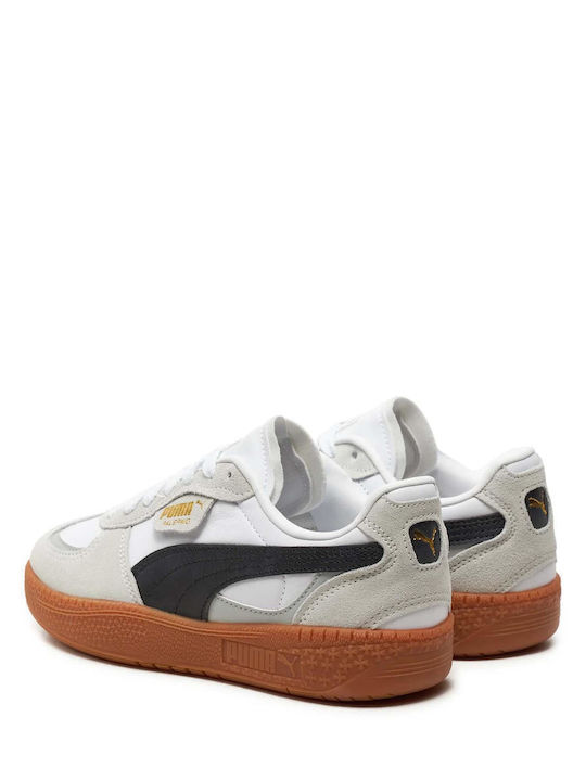 Palermo Moda Flatforms Sneakers White - Black