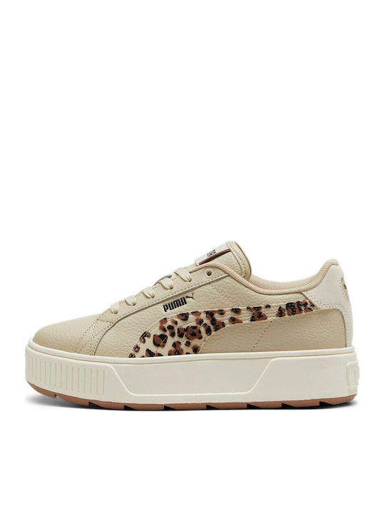 Karmen Flatforms Sneakers Beige