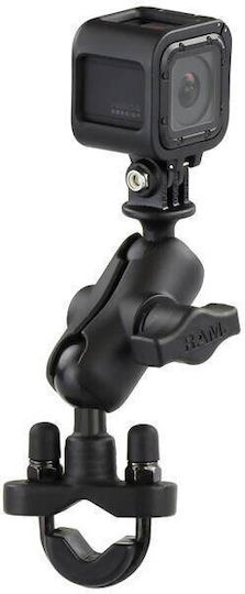 Ram Mounts Ram Double U-bolt Ball Mount Adapter Action Cameras Support Bases