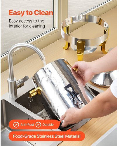 Vevor Διανεμητής Ζεστών & Κρύων Ροφημάτων 13lt Π29 x Β29 x Υ53 εκ.