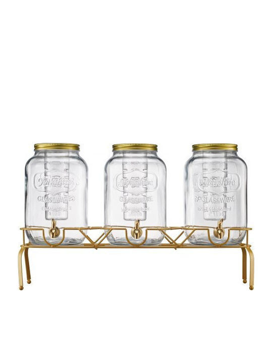 Vevor Dispenser 8lt L62 x W17.7 x H44 cm 3pcs