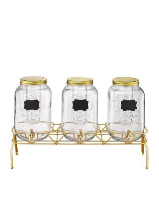 Vevor Dispenser 8lt L62 x W17.7 x H44 cm 3pcs