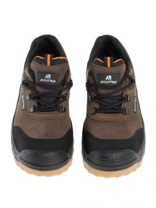 Aboutblu Waterproof Safety Shoe Brown Salor Low S3l Fo Sr En Iso 20345:2022 2014818la