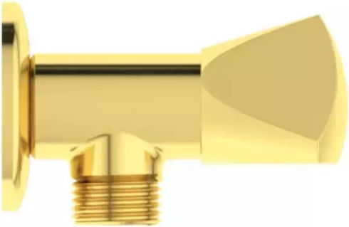 Ideal Standard Eckeventil 1/2'' Pvd Gebürstetes Gold Bd650a2
