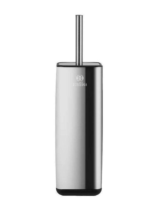 Estia Cubic Inox Toilet Brush Silver