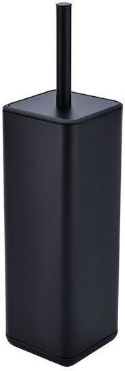 Estia Cubic Plastic Toilet Brush Black