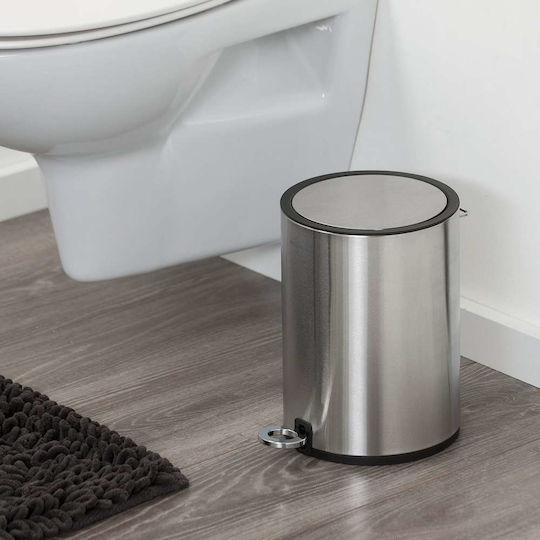 Geesa 362412404-110 Inox Perie de toaletă Închidere lentă 3lt Argintiu