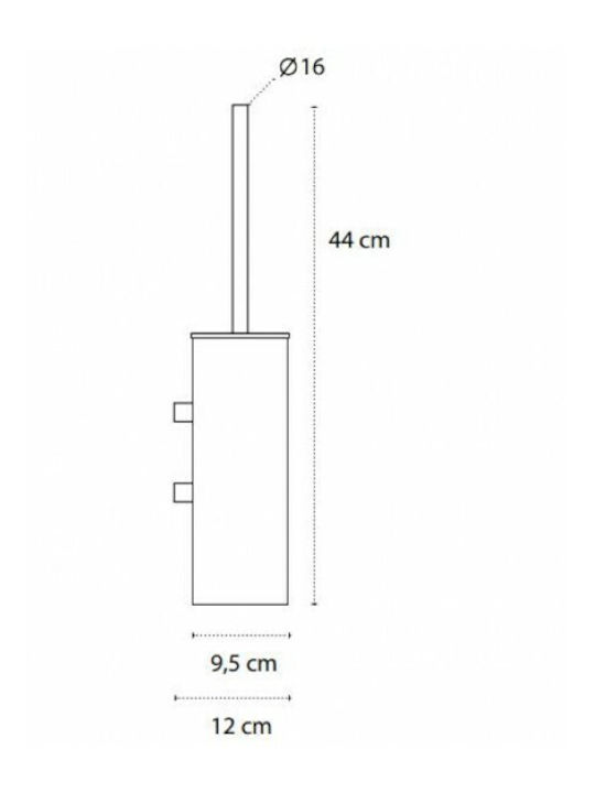 Karag Multiuso Inox Πιγκάλ Μπάνιου Ασημί