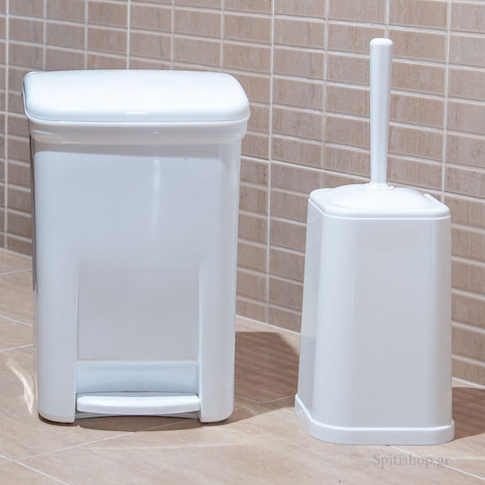 Viomes 155 137.155 Plastic Bathroom Basket 7.5lt White