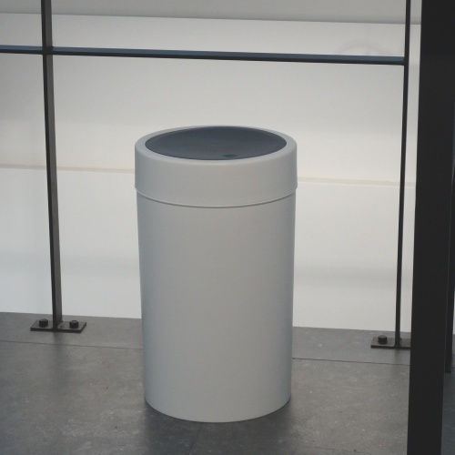 Viomes 051003 Plastic Waste Bin 7lt White