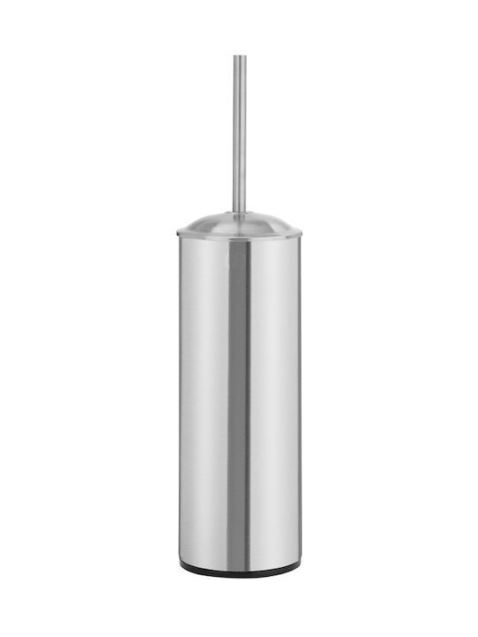 Bronze Art 02H8 02H8-11 Inox Toilet Brush Silver Floor