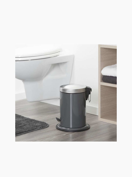 Sealskin Acero 361732414 Inox Банята на Кошче 3лт Сив