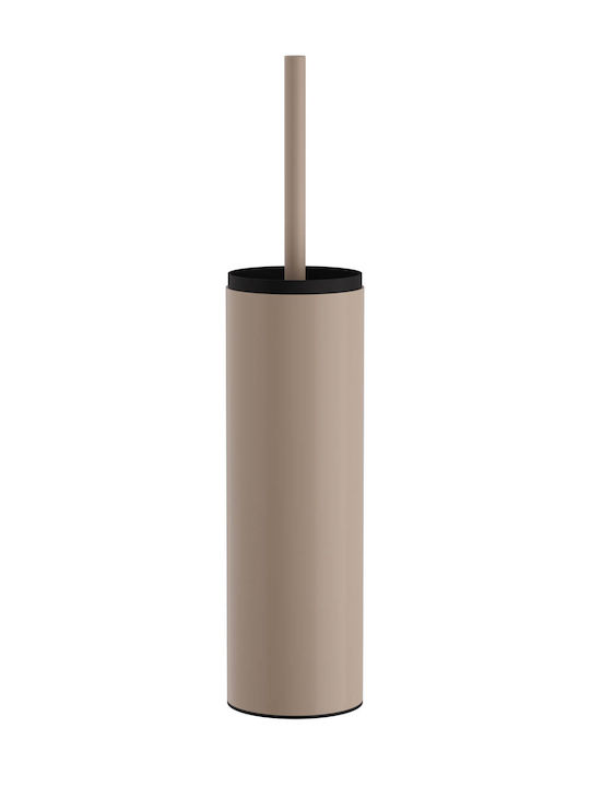 Pam & Co Metallic Toilet Brush Beige