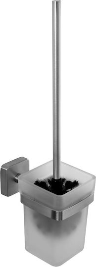Karag Quattro 4701 Inox Toilet Brush Silver