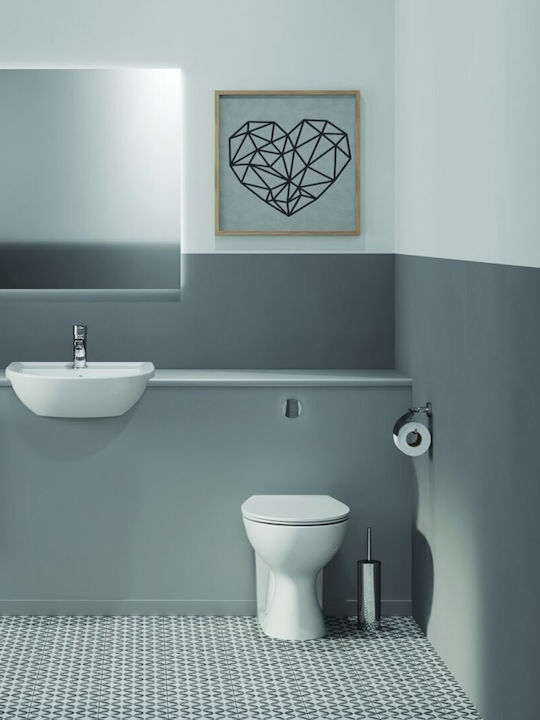 Ideal Standard Iom A9108MY Inox Toilet Brush Silver