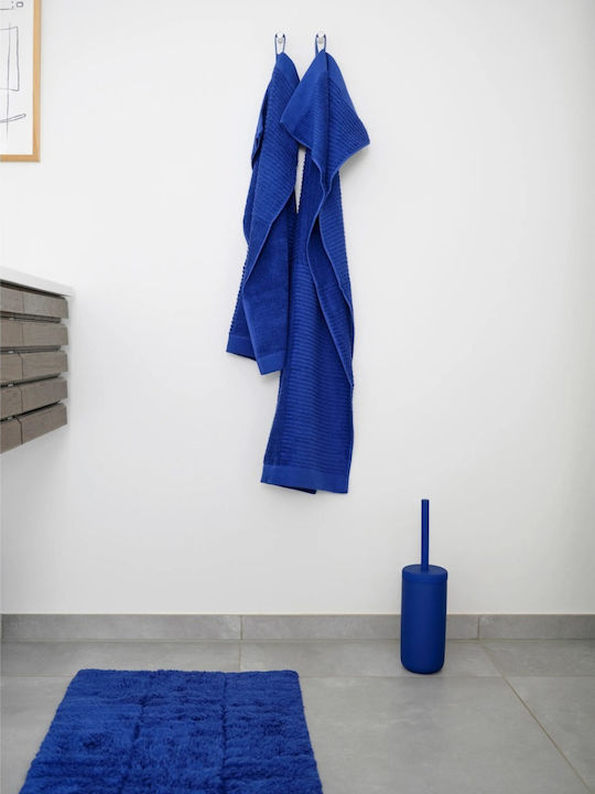 Zone Denmark Ume Kunststoff Badezimmer Toilettenbürste Blau