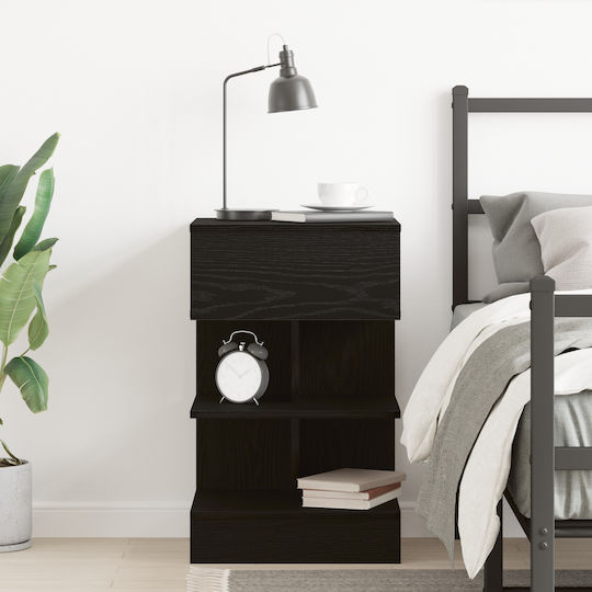 Nachttisch Black oak 40x35x65cm