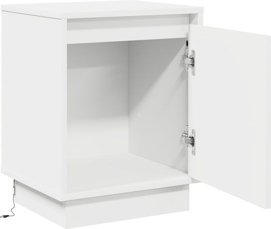Комод Дървен Бял 39x34.5x50см
