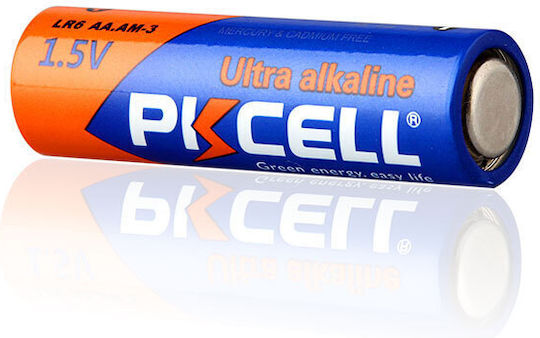 Pkcell Ultra Alkaline Batteries AA 1.5V 24pcs