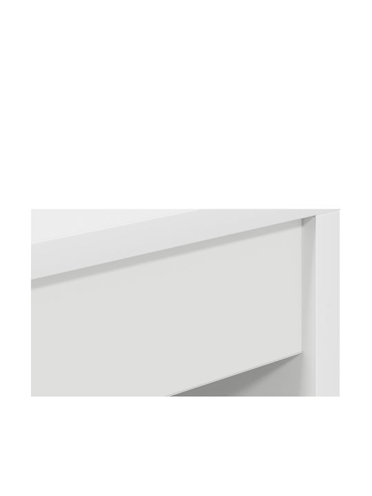 Бюро Дървено Бяло 60x40x76см