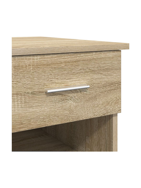 Schreibtisch aus Massivholz Sonoma Oak 90x49.5x75cm