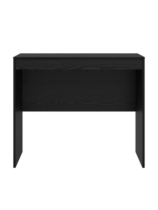 Desk Wooden Black Oak 90x50x76cm