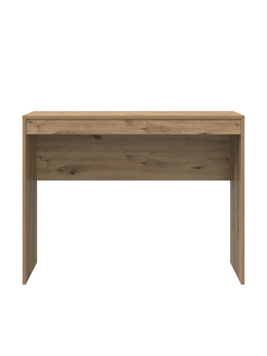 Desk Wooden Artisan Oak 100x40x76cm