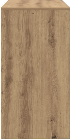 Desk Wooden Oak 90x40x76cm
