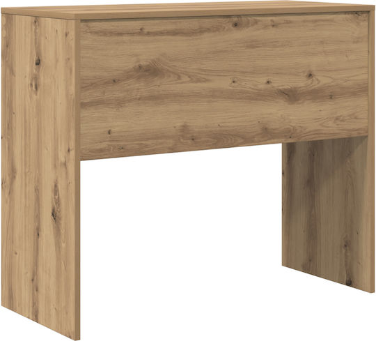Desk Wooden Oak 90x40x76cm