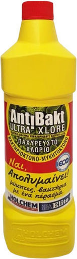 Holchem Επαγγελματική Antibakt Ultra Xl-ore Παχύρρευστη Χλωρίνη 1lt
