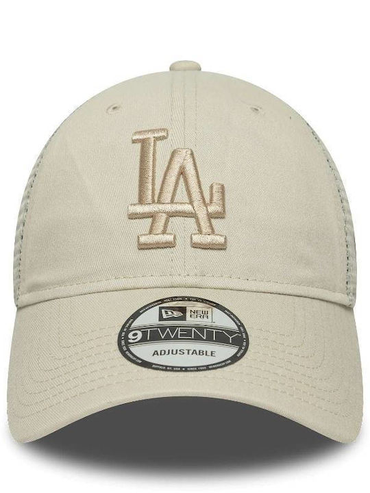 New Era Los Angeles Dodgers Trucker Jockey Μπεζ 60667610