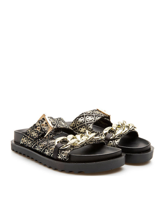 Fatema 2 Women's Flat Sandals in Beige Color
