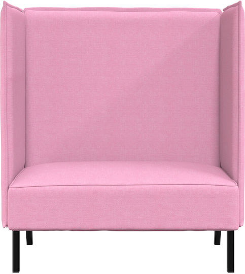 Ecksofa mit Umkehrbarer Winkel Rosa 109x56x121cm