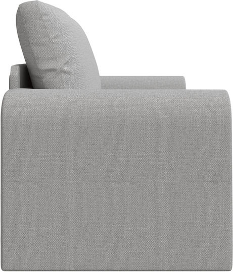 Corner Couch Bed Cloud Grey 148x71x83 cm