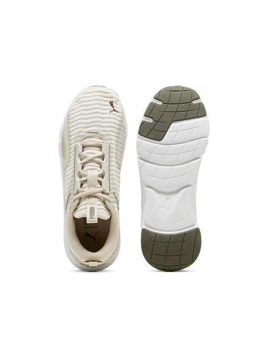 Flexfocus Lite Better Knit Sport Shoes Running Beige