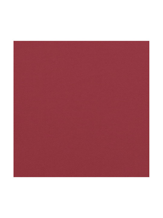 vidaxl Gartenstuhlkissen Palette 2 Stück Burgundisch Leinwand