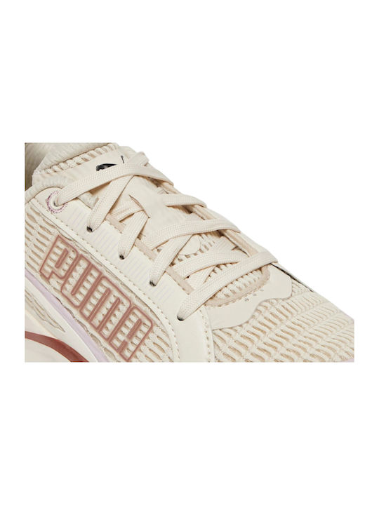 Divine Metal Sport Shoes Running Beige