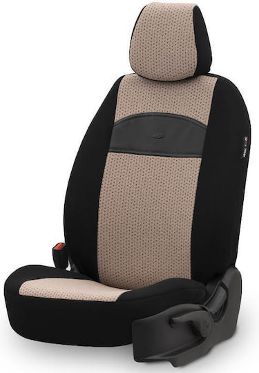 Auto Gs Car Cover Set 11pcs Leatherette Black