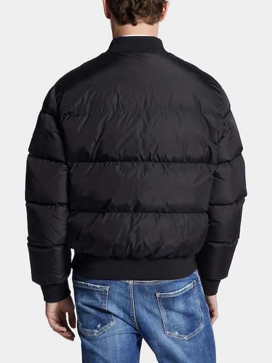 Dsquared2 Μπουφάν Puffer Μαύρο
