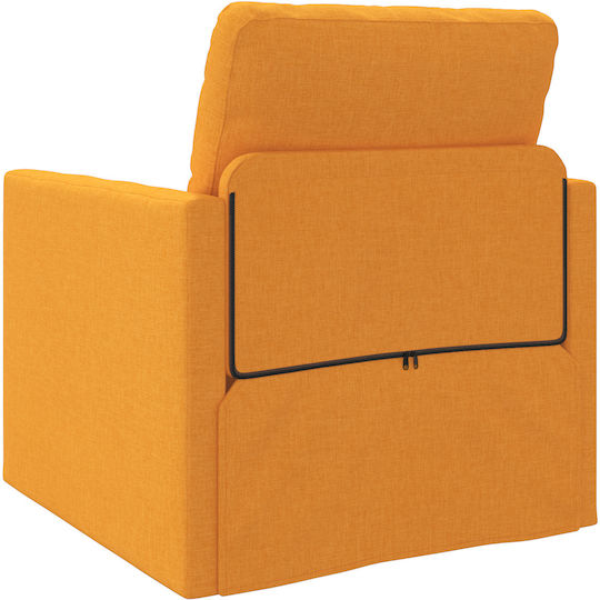 Schlafsessel Dark Yellow 74x77x81cm