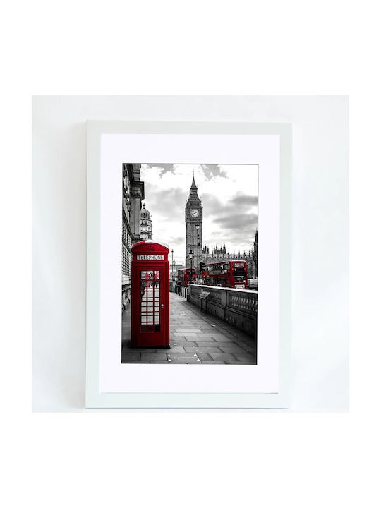 Next Wooden Wall-Mounted Photo Frame With White Frame