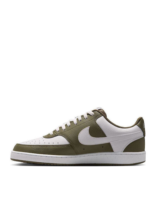 Court Vision Adidași Bărbătești Olive / Alb