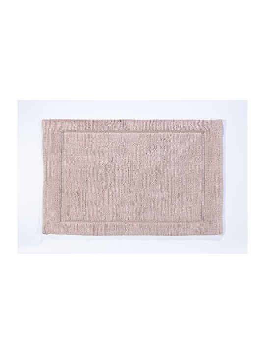 Down Town Home Bath Mat Cotton Rose 60x90cm