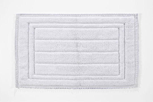 Down Town Home Cotton Bath Mat White 50x80cm