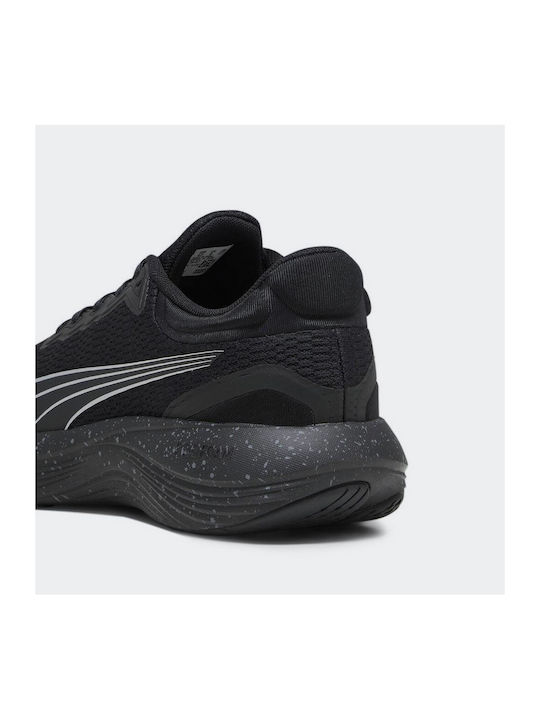 Scend Pro Ανδρικά Αθλητικά Παπούτσια Running Μαύρα