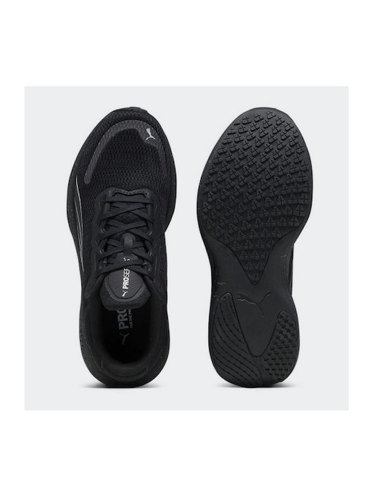 Scend Pro Ανδρικά Αθλητικά Παπούτσια Running Μαύρα