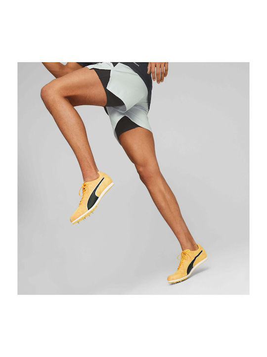 Evospeed Distance 11 Sport Shoes Spikes Yellow