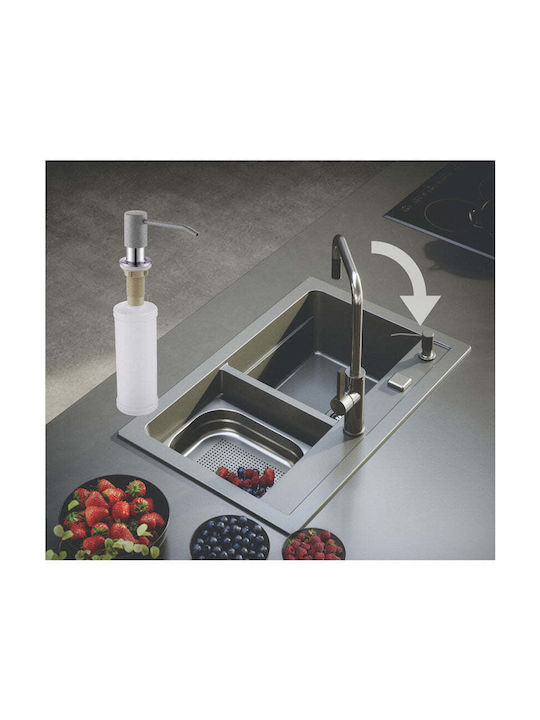 Alveus Dispenser Πλαστικό Μαύρο 500ml