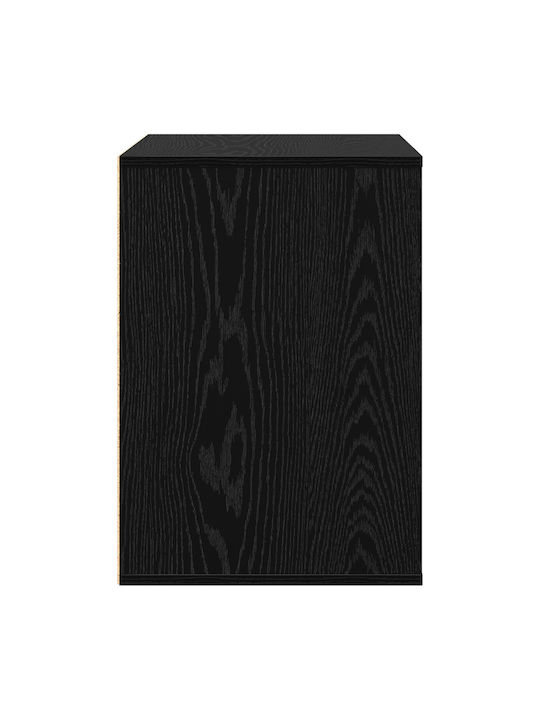 Συρταριέρα Креватокамарас Дървена с 3 чекмеджета Black Oak 60x41x58бр