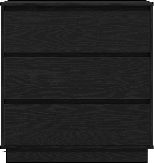 Συρταριέρα Креватокамарас Дървена Black Oak 71x34.5x75бр